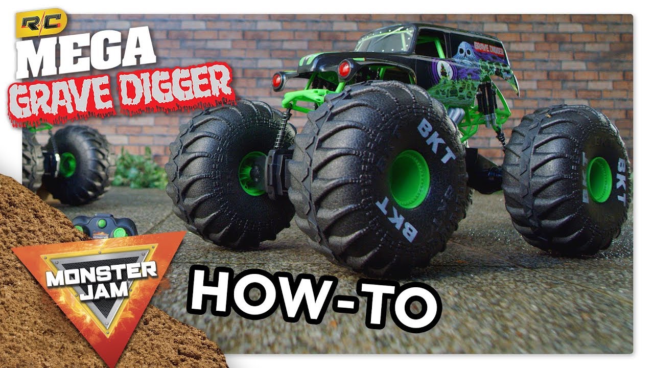 Remote Control Monster Truck Grave Digger