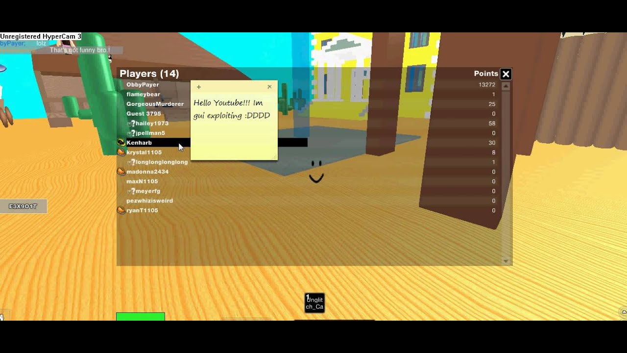 Roblox GUI Template