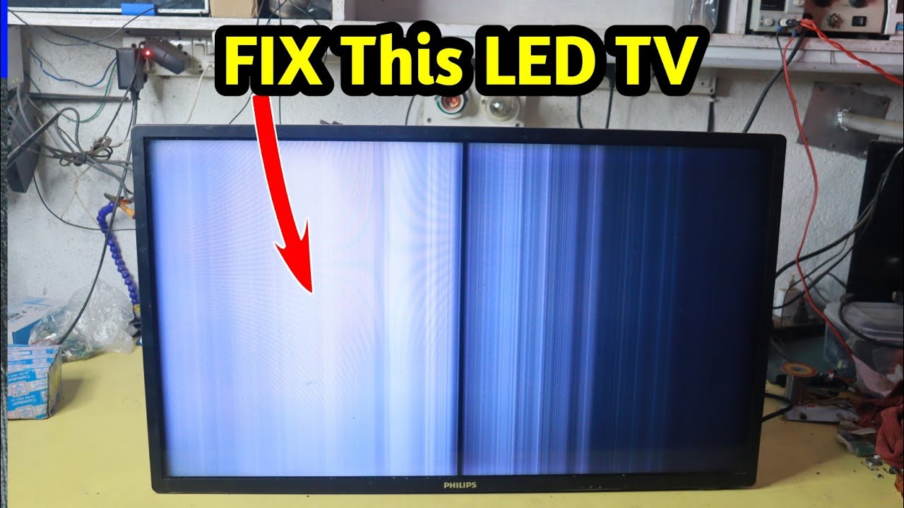 32 Inch LED TV Panel replacement technique | Philips 32 inch TV Display ...