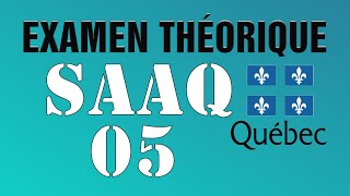 Examen Theorique Saaq Qu C3 A9bec 2024 S C3 A9curit C3 A9 Routi C3 A8re ...