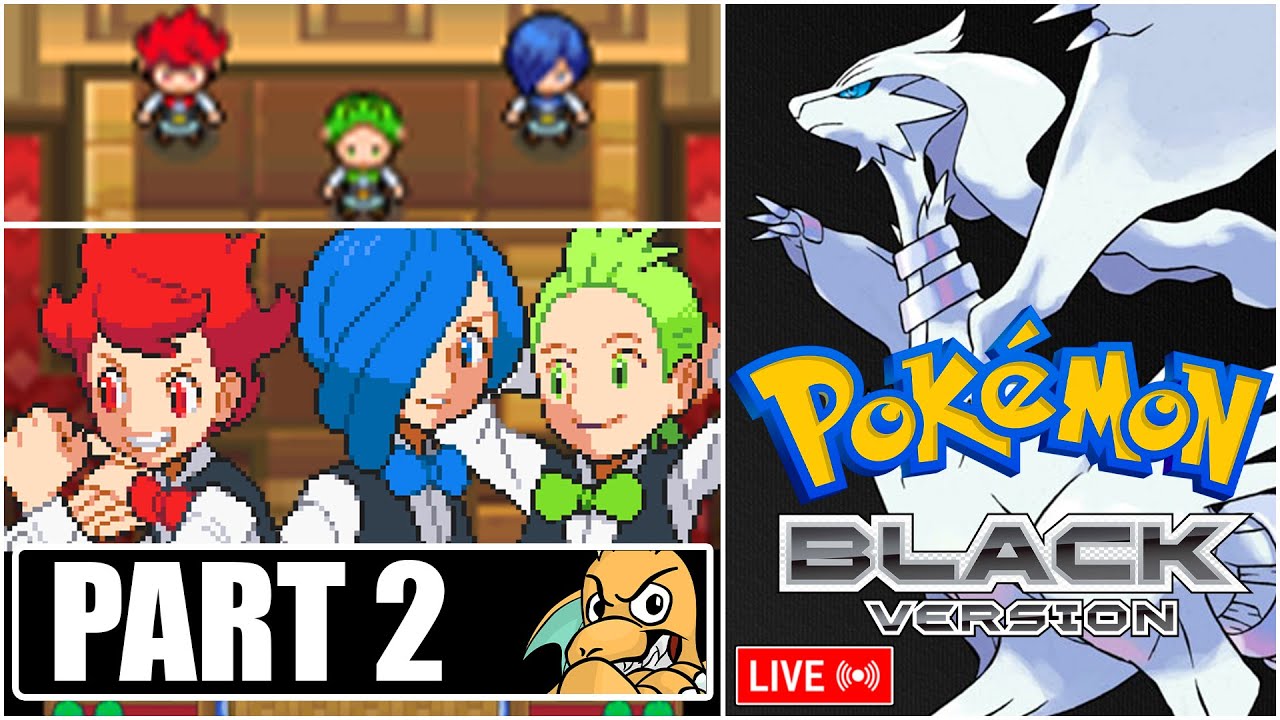 Pokemon Black Nuzlocke Part 2 - Gym Leaders Chili, Cress & Cilan! - YouTube