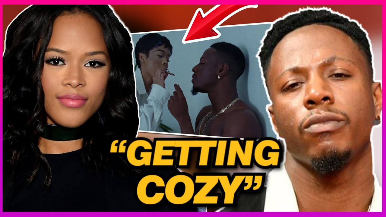 JOEY BADA$$ GETS COZY WITH GIRLFRIEND SERAYAH SEE VIDEO - YouTube