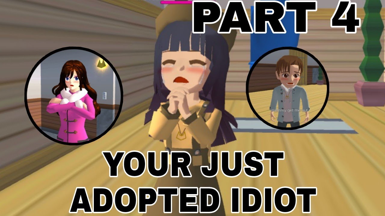 You Are Just Adopted (Part 4) | Sad Story | Sakura School Simulator ...