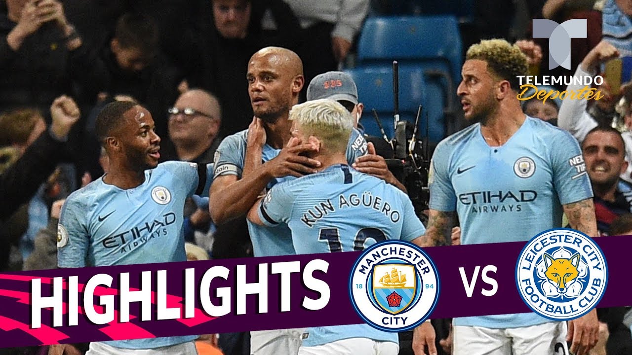 Man City V Leicester Highlights 2025 Full Match - Dela Monika