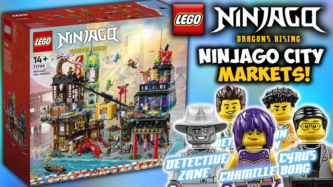 NEW Ninjago City Markets Lego Set Revealed! + NEW Dragons Rising Plot ...