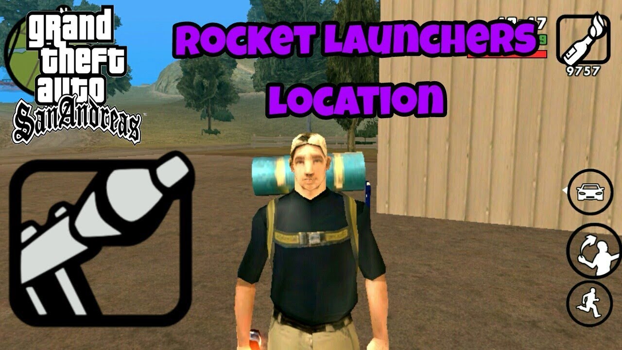 Gta San Andreas Rocket Launcher Locations Map at Susan Fishman blog