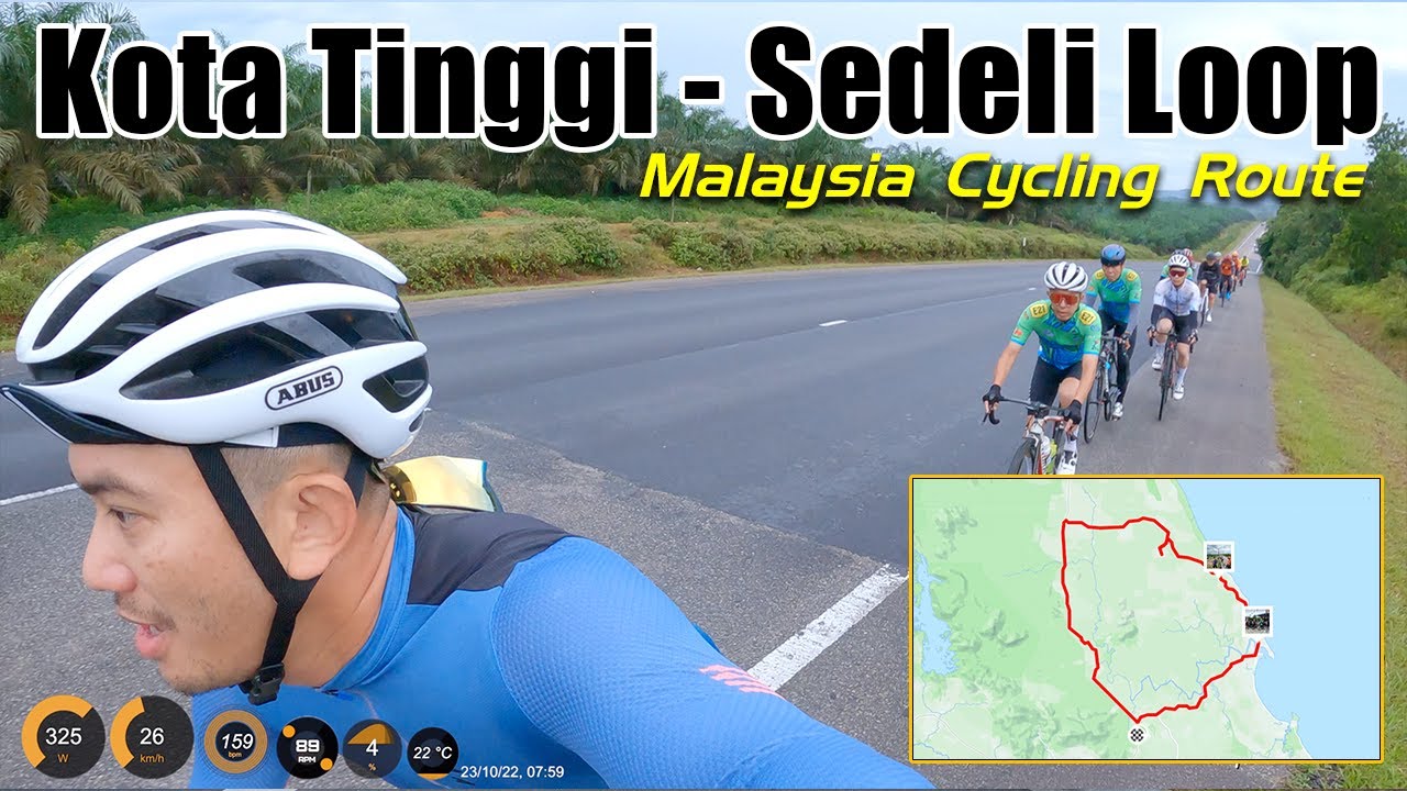 Kota Tinggi - Sedeli Loop - Malaysia Cycling Route - YouTube