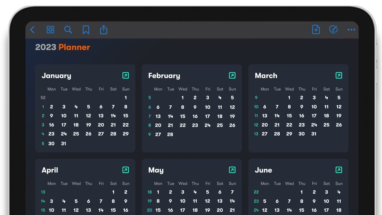 Top 9 Best Digital Planners For Goodnotes In 2023 (Free & Paid) | Goodnotes  Blog