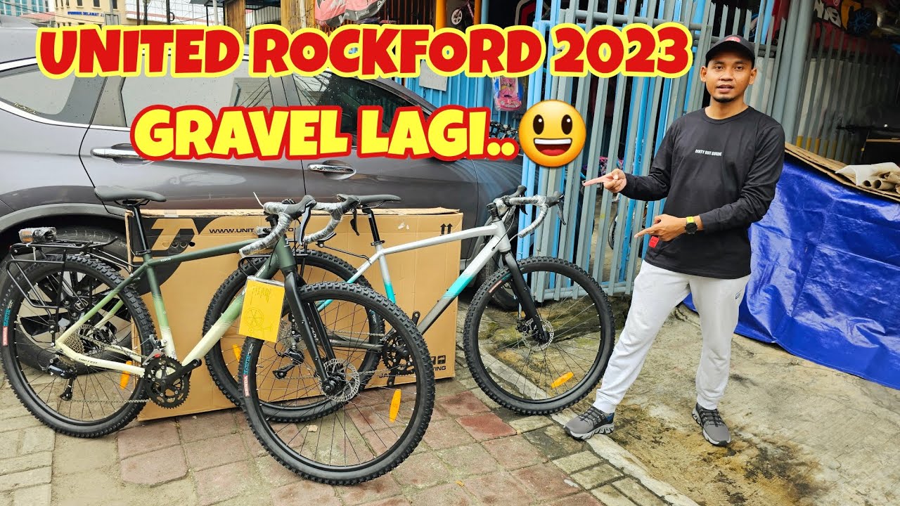 Sepeda TOURING GRAVEL UNITED ROCKFORD 2023 | Review First impression ...