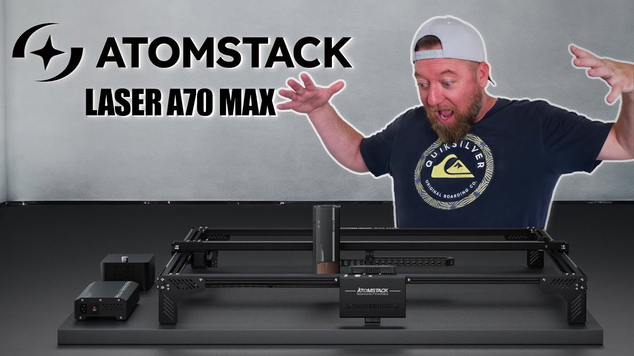 [Review] AtomStack LASER A70 MAX, Power big laser - YouTube