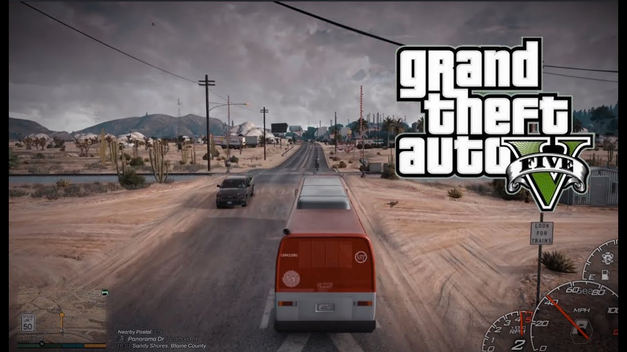 GTA 5| Calm Bus Driving in GTA 5| Pt. 5| #gta5 #gtamods - YouTube