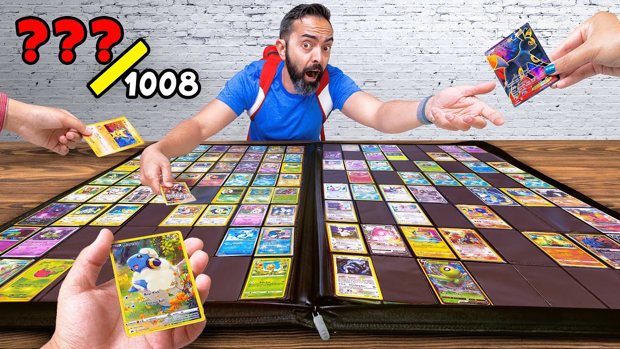 Collect ALL 1,000+ Pokémon in ONE Binder (GEN 2 Pokemon Card Challenge ...