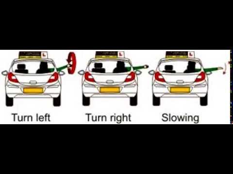 Car Arm Signals Youtube