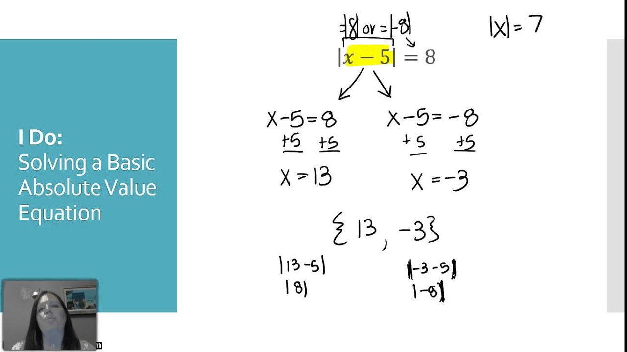 Absolute Value Equations Explained