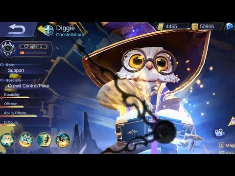 Finally Diggie Elite Skin Constellation Gameplay Is Here (The Wizard ...