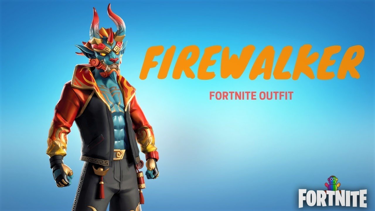 Fortnite - Firewalker Rare Outfit - New Item Shop Skin - YouTube