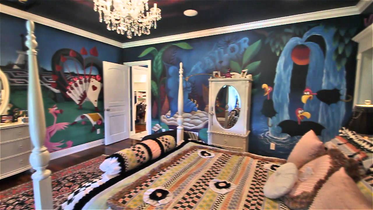 7495 Bridlespur Lane Alice and Wonderland Bedroom - YouTube. The ...