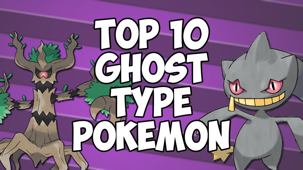 Ghost Type Pokemon List