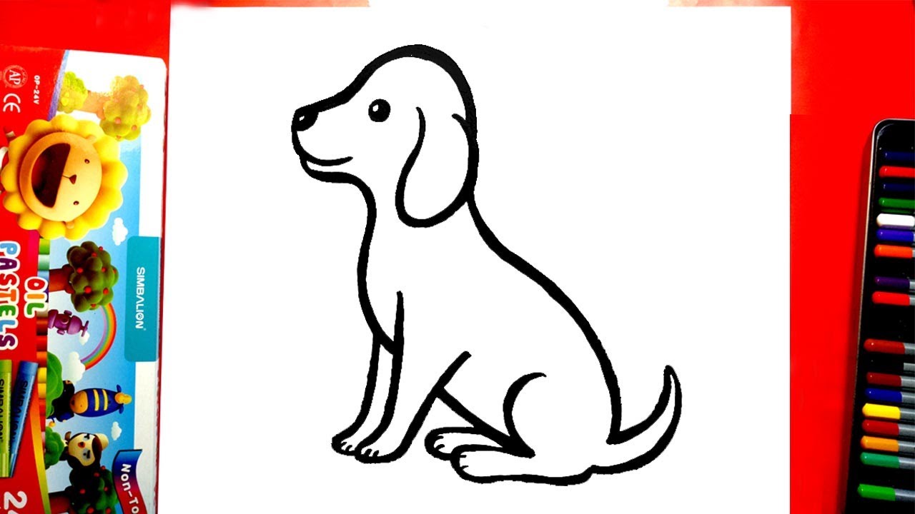 Hướng dẫn vẽ how to draw a cute dog realistic bằng cách đơn giản nhất