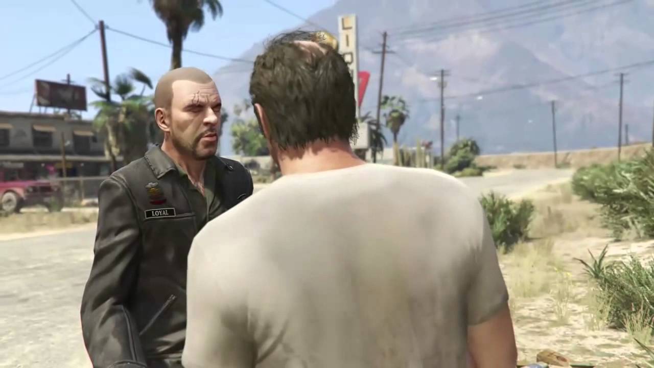 Grand Theft Auto V: The death of Johnny Klebitz [Next Gen] - YouTube