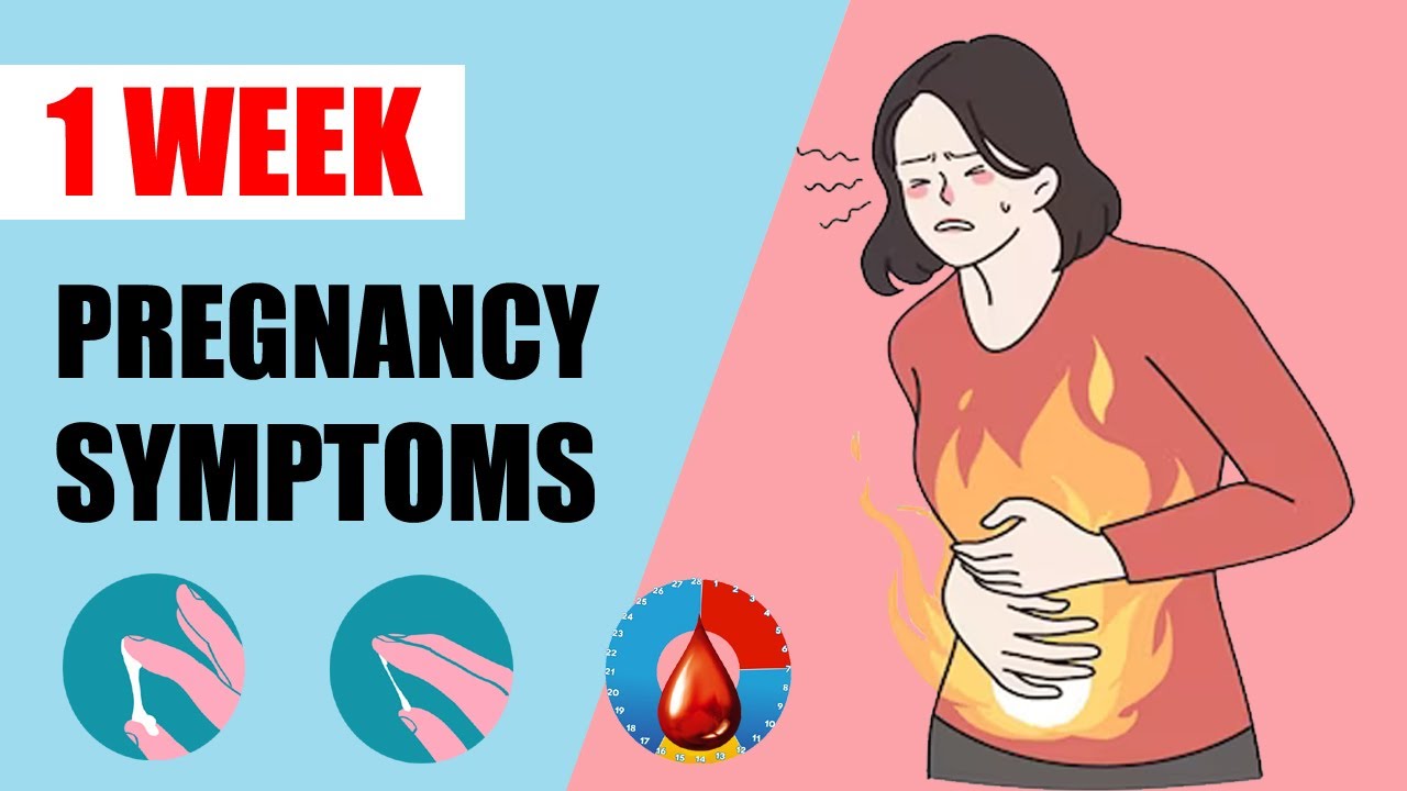 1 Week Pregnant Symptoms – Early Signs of Pregnancy | First Week ...