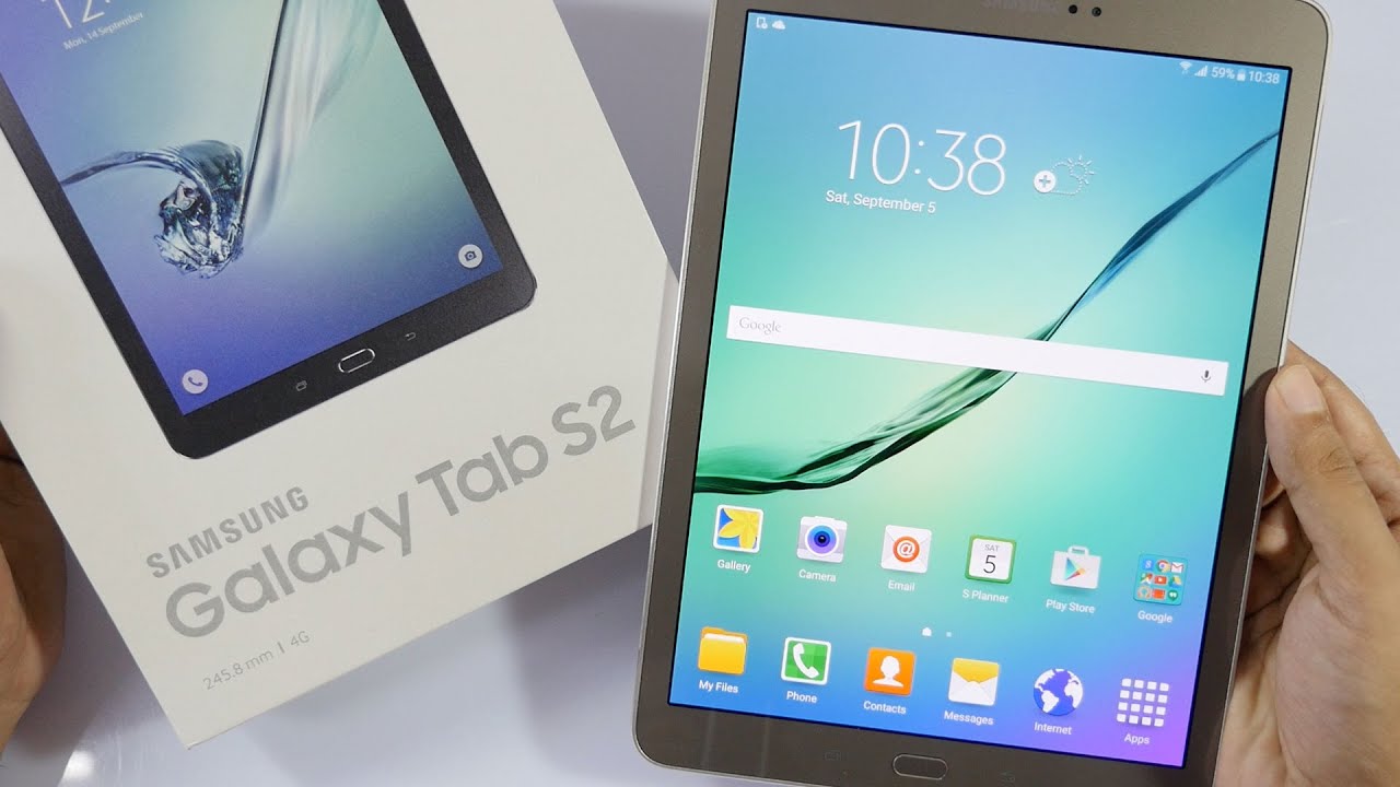 SAMSUNG のGalaxy tab S2-