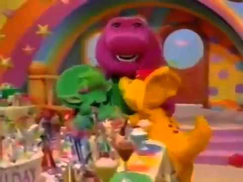 My Party with Barney Starring Zack Part 2 - YouTube