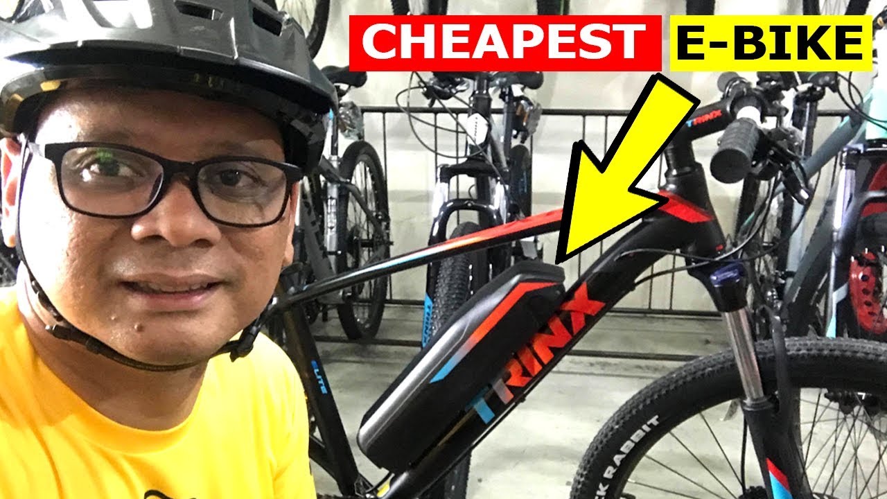 2019 Trinx X1 Elite E Bike | Quick Look and Initial Impressions - YouTube