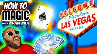 6 Magic Card Tricks in Las Vegas!