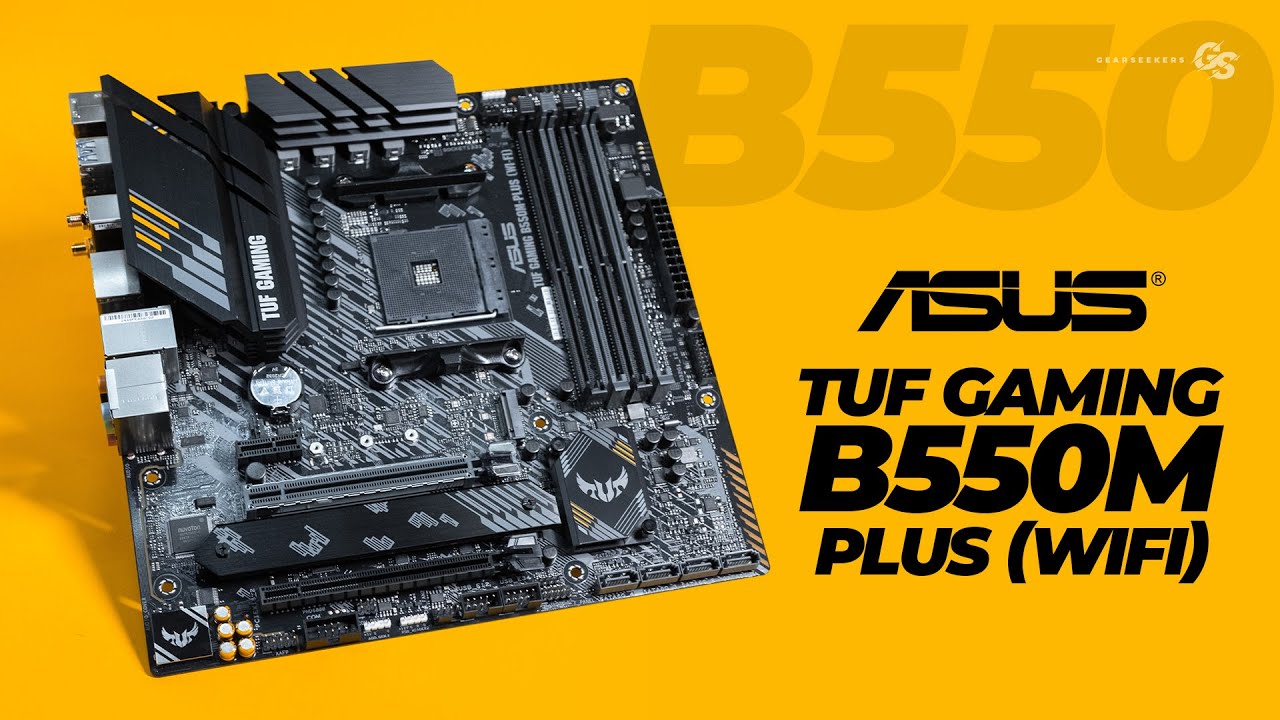 ASUS TUF Gaming B550M-PLUS With WiFi Overview