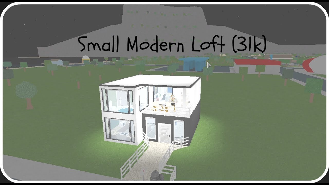 Roblox Bloxburg Apartment Easy Modern Bloxburg Small House