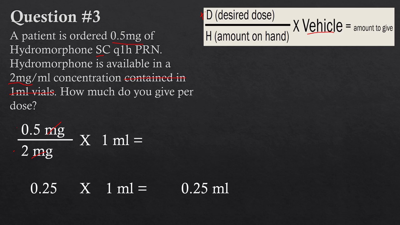 Medication Dosage Calculation Practice Questions - PALPITES.net image.