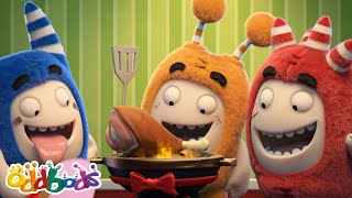 christmas dinner disaster oddbods full episode funny cartoons for kids