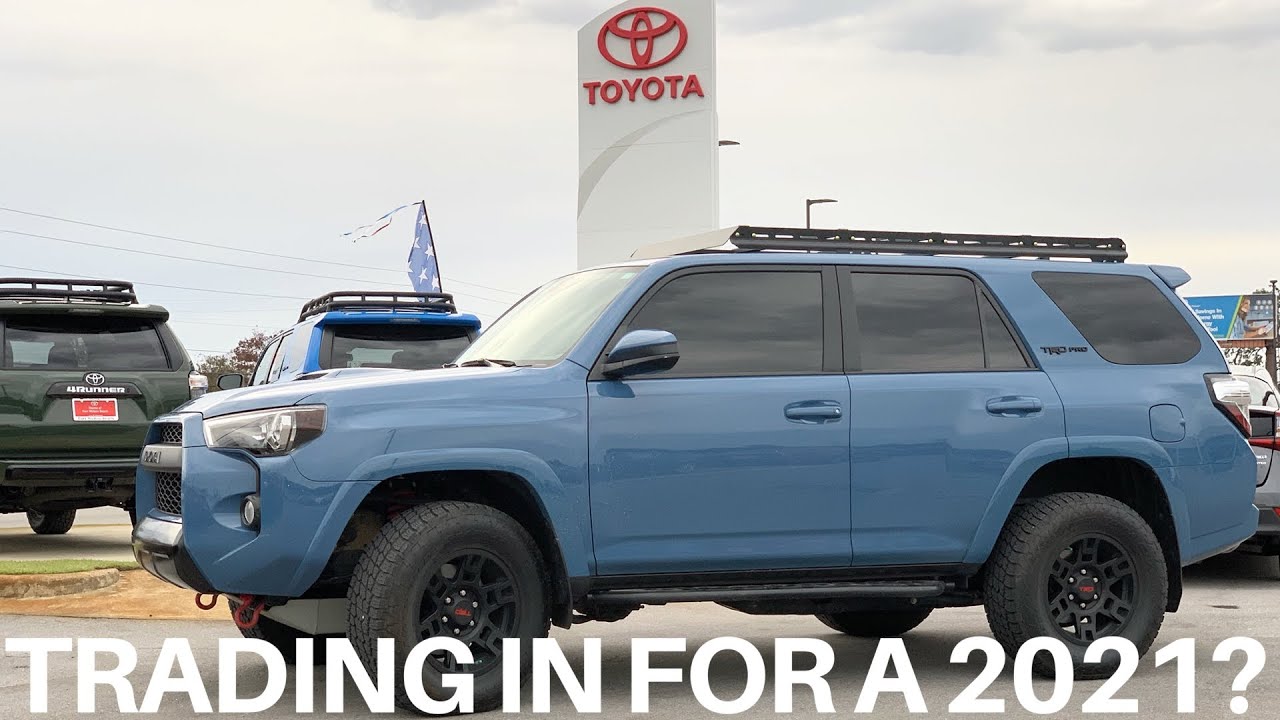 Am I Getting The New 2021 Trd Pro 4runner In Lunar Rock Metallic Youtube