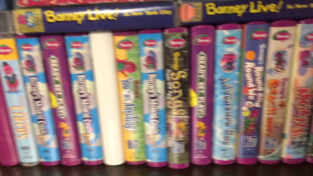 My Complete Barney VHS Collection (Fullly Video) - YouTube