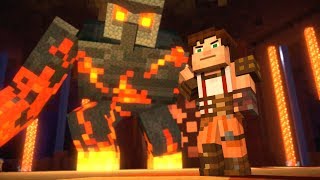 Minecraft: Story Mode - Giant Magma Golem!  - Season 2 - Episode 4 (17)