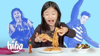 Kids Try Celebrities' Favorite Meals | Kids Try | HiHo Kids