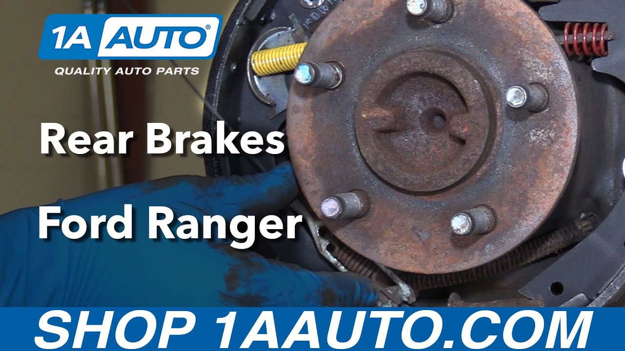 2003 ford ranger rear brake diagram