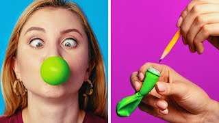 COOL HACKS WITH SCHOOL SUPPLIES || Back To School DIY Hacks by 123 GO!