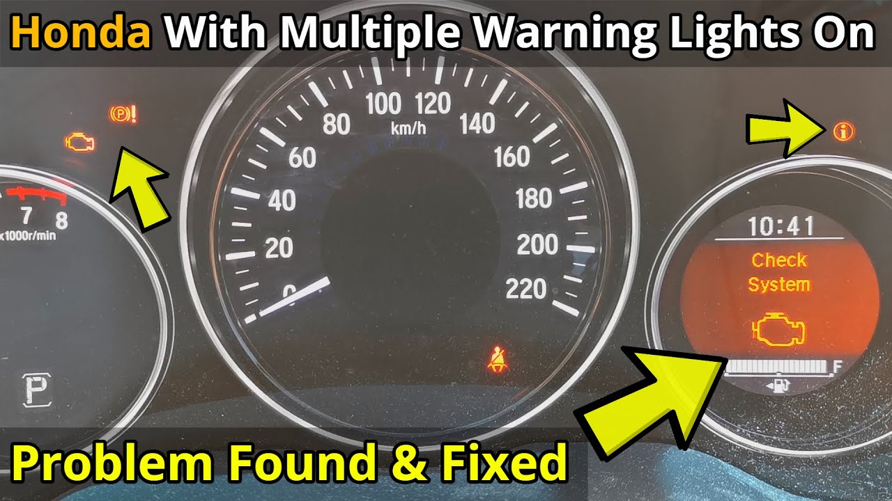 Honda Cr-v Vsa Warning Light