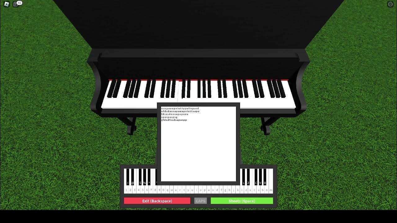 how to play the USSR anthem on a Roblox piano (Sheet is desc) - YouTube