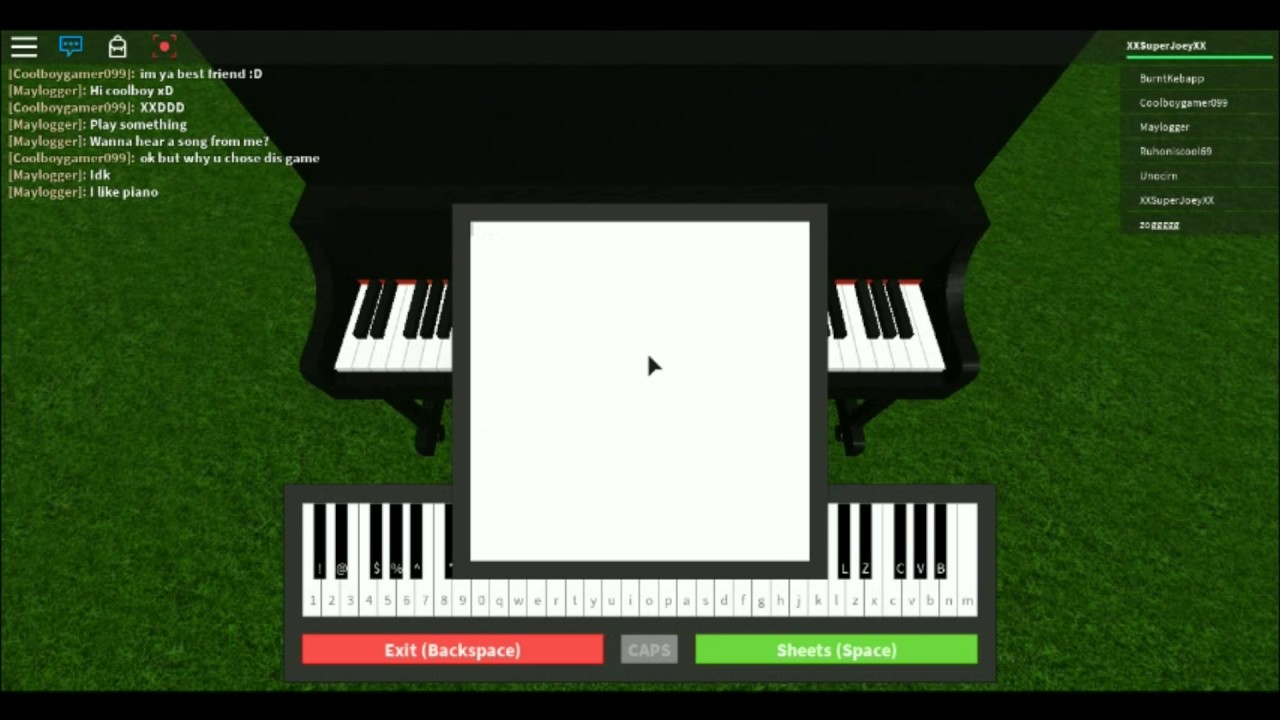 Roblox Piano Fur elise (SHEETS) - YouTube