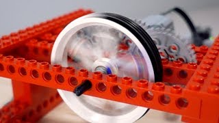 Spinning a Lego Wheel FASTER - Over 17,000 RPM!