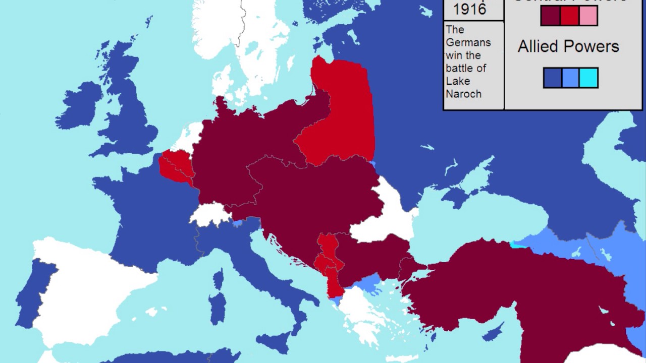 World War 1: Every day - YouTube