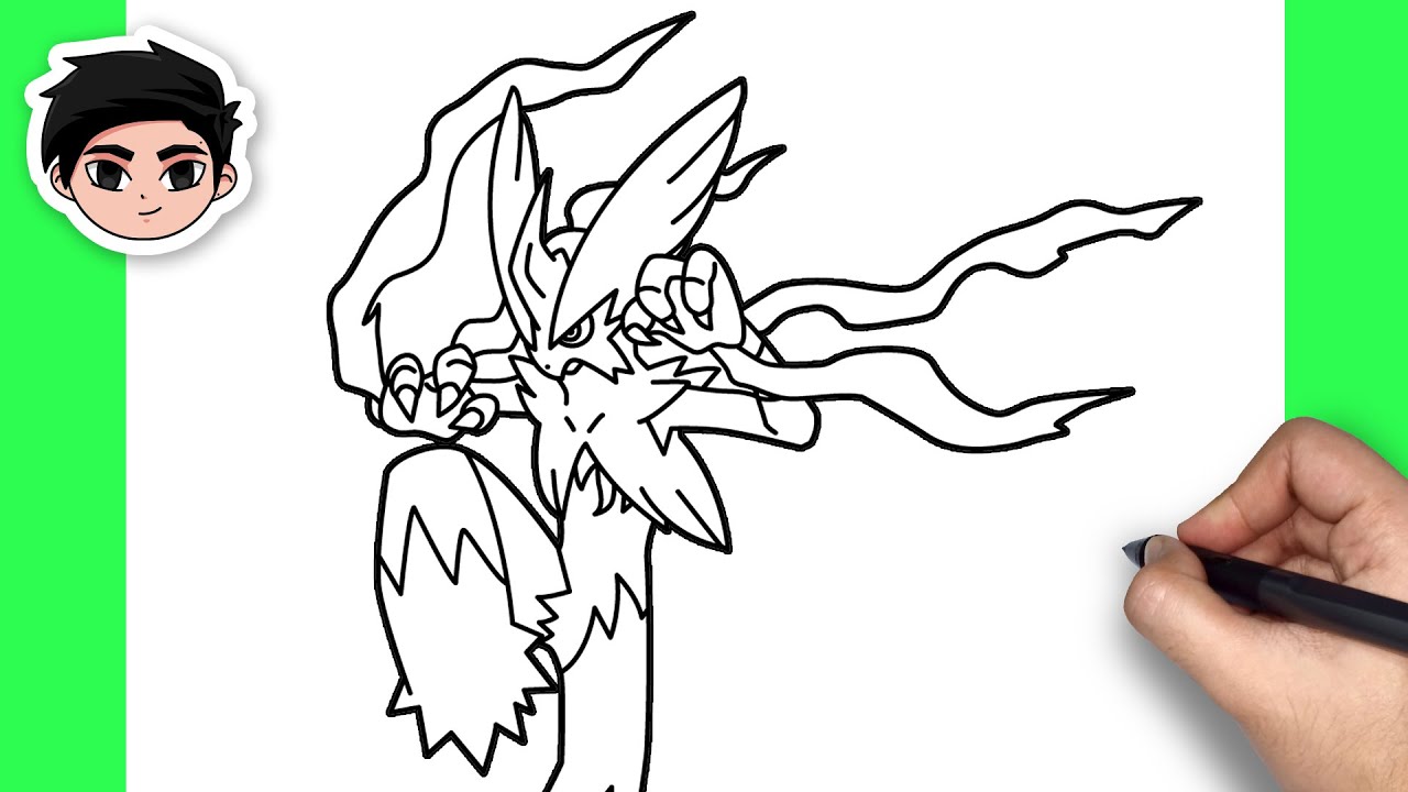 How To Draw Mega Blaziken From Pokemon Pokemon Step B - vrogue.co