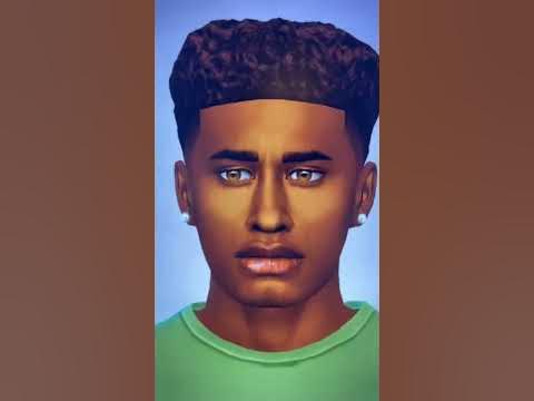 Sims 4 Create A Sim (CAS) Makeover| Sims 4 Black Urban CC: Ty Haircut ...