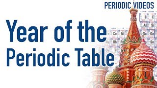 Year of the Periodic Table (in Paris and Moscow)