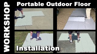 Learn how to install Greatmats portable outdoor flooring tiles over concrete, grass, pavement, gravel, dirt or virtually any other surface.

Shop Portable Outdoor Floor Tiles Now: https://www.greatmats.com/portable-floor/portable-floor-outdoor-tent-tile.php

This inexpensive DIY portable outdoor flooring system is great for:
Temporary Patios
Outdoor Dance Floors, 
Outdoor Shower Floors,
Porch Flooring,
Event Tent Floors,
Outdoor Weddings,
Balconies,
Outdoor Storage Sheds and more!

#GreatOutdoorFloor