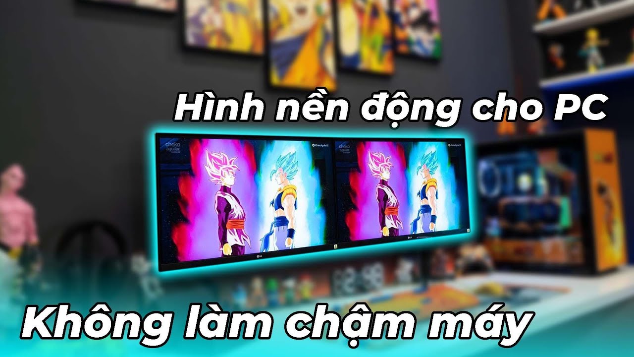 Cách Cài Hình Nền Động Cho PC - Không Làm Chậm Máy - YouTube