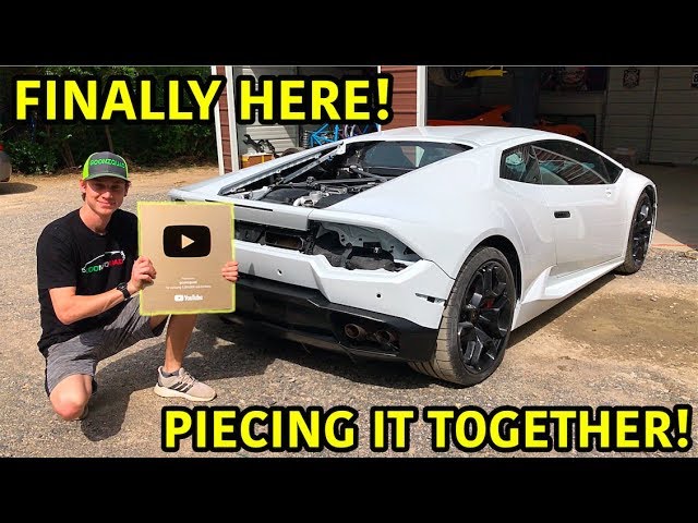 Rebuilding A Wrecked Lamborghini Huracan Part 20 - YouTube